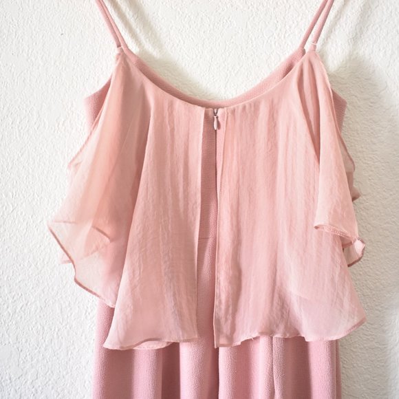 Dress The Population Diana Cold Shoulder Slit Maxi Dress - Picture 10 of 15